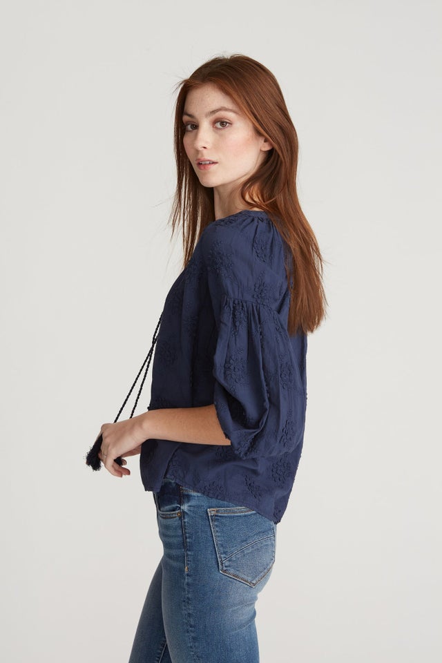 Embroidered Driftwood Denim | The Kama Connection