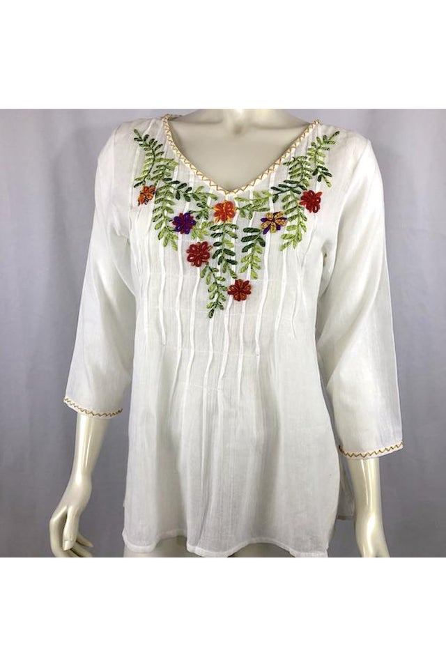 Embroidered Blouses – Abrazo Style Shop